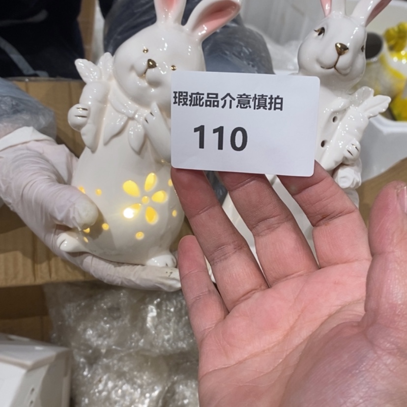 【闪购商品】摆件⑥*鱼陶瓷摆件瑕疵特卖