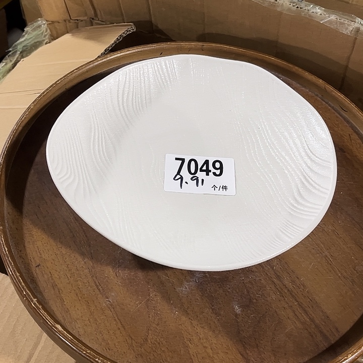 瓷微瑕外贸餐具7049