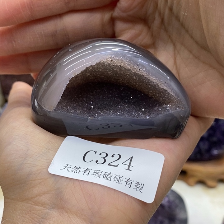 水晶大型摆件（非配饰）未镶嵌桃*玖