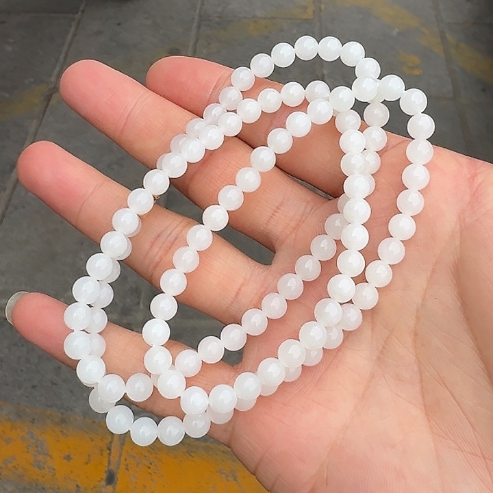 和田玉（白玉）未镶嵌项链