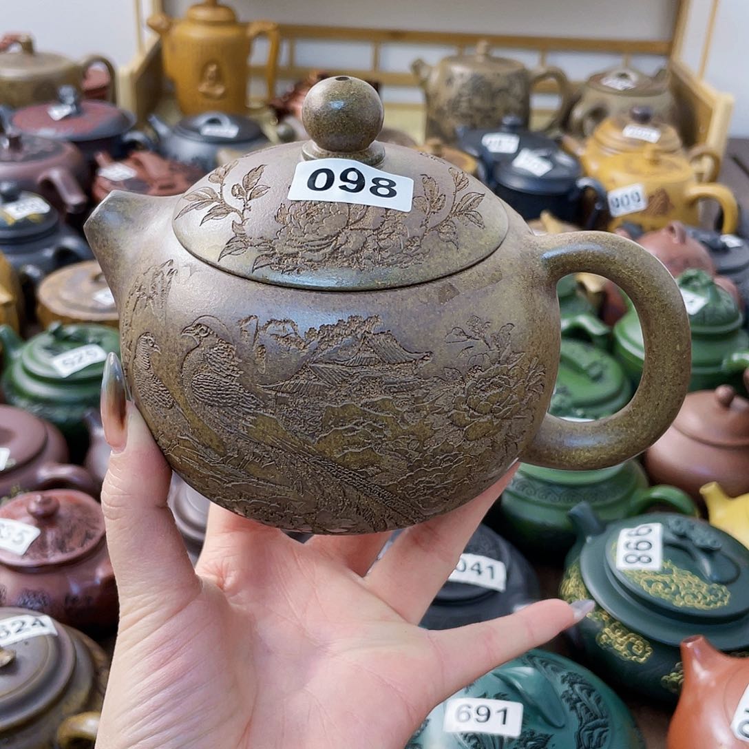 茶壶紫砂过****烫紫砂微瑕