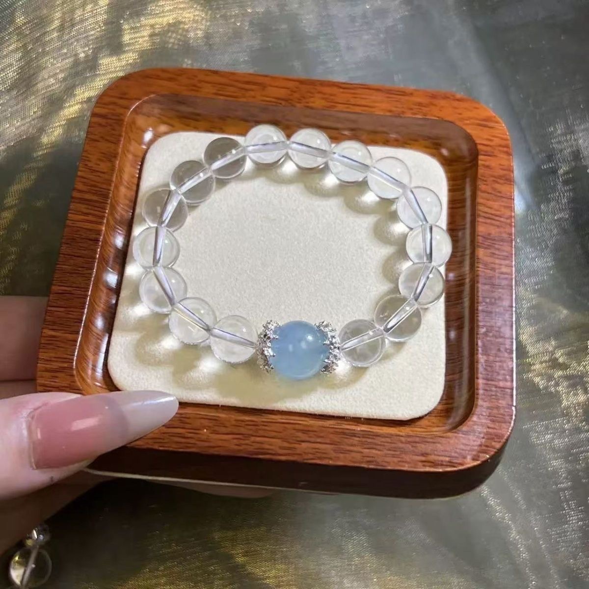 非金属仿水晶手链 9003精选时尚手串无礼盒