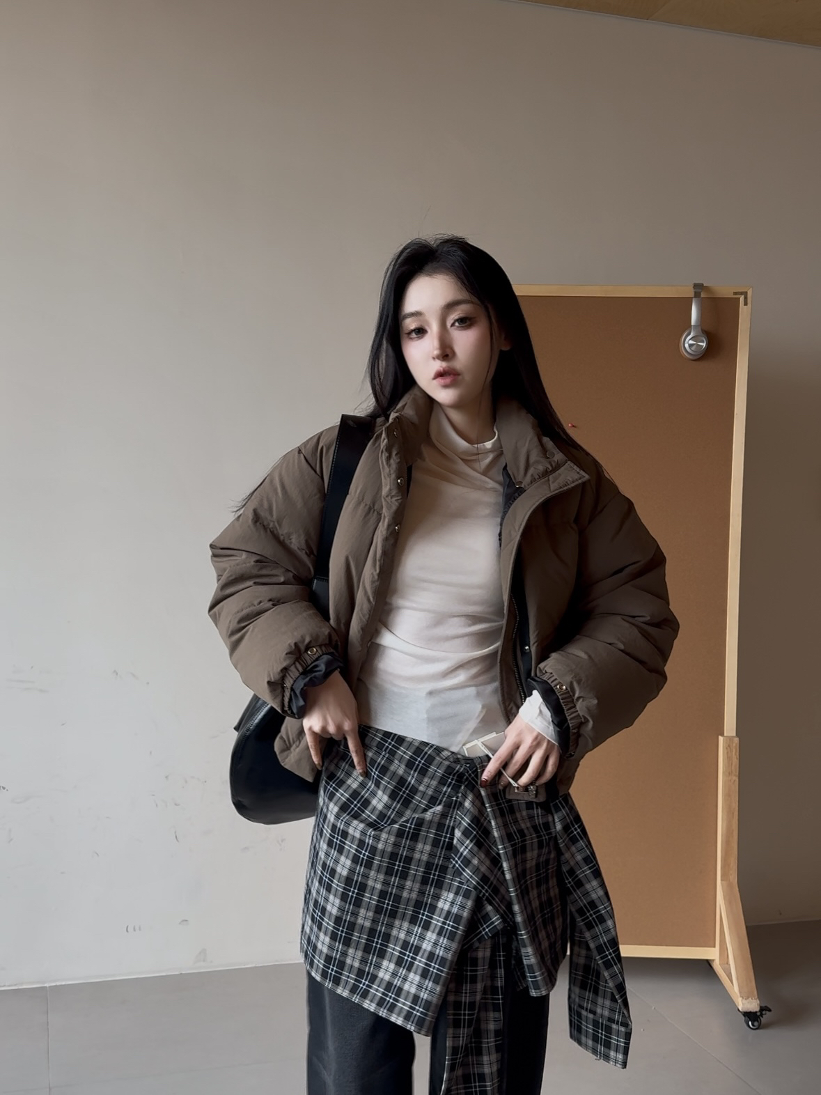 SOLSOL买手店REREK设计师品牌25小高领不对称打底衫240603PREK012