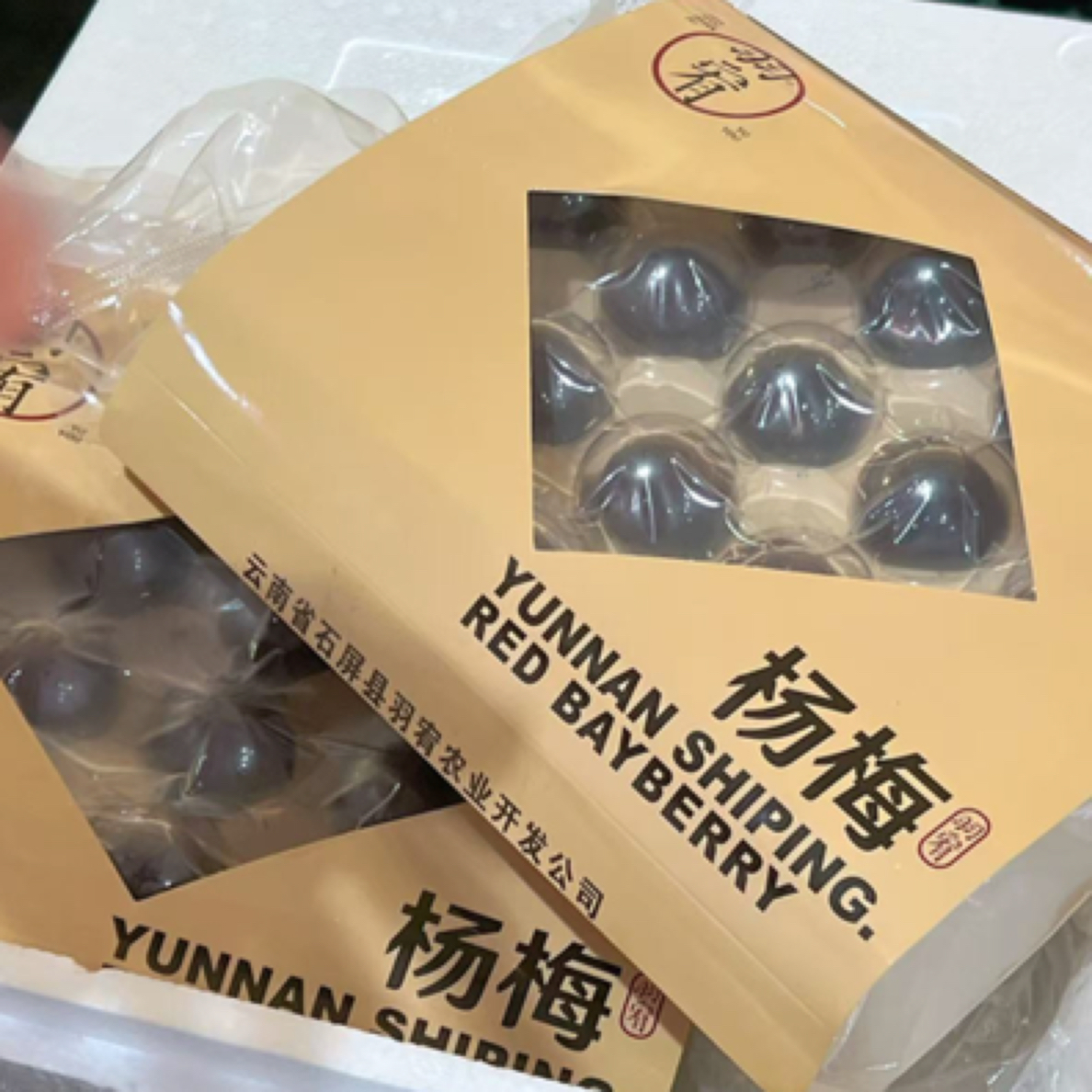 【配送到家】东魁羽宥杨梅一盒600克左右