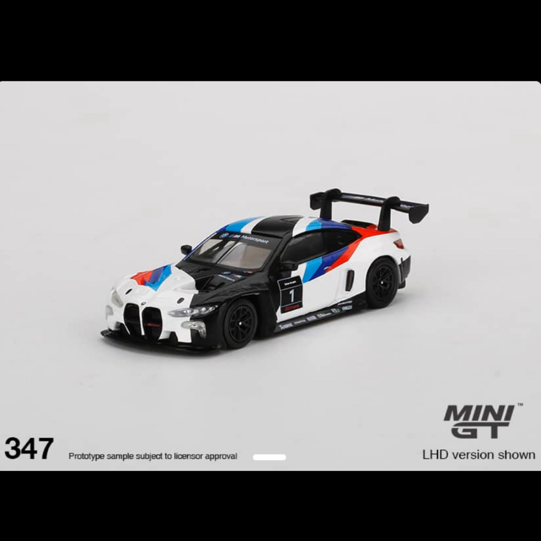 「全新未拆」MINIGT #347 1:64 宝马BMW M4 GT3 2021 Presentation