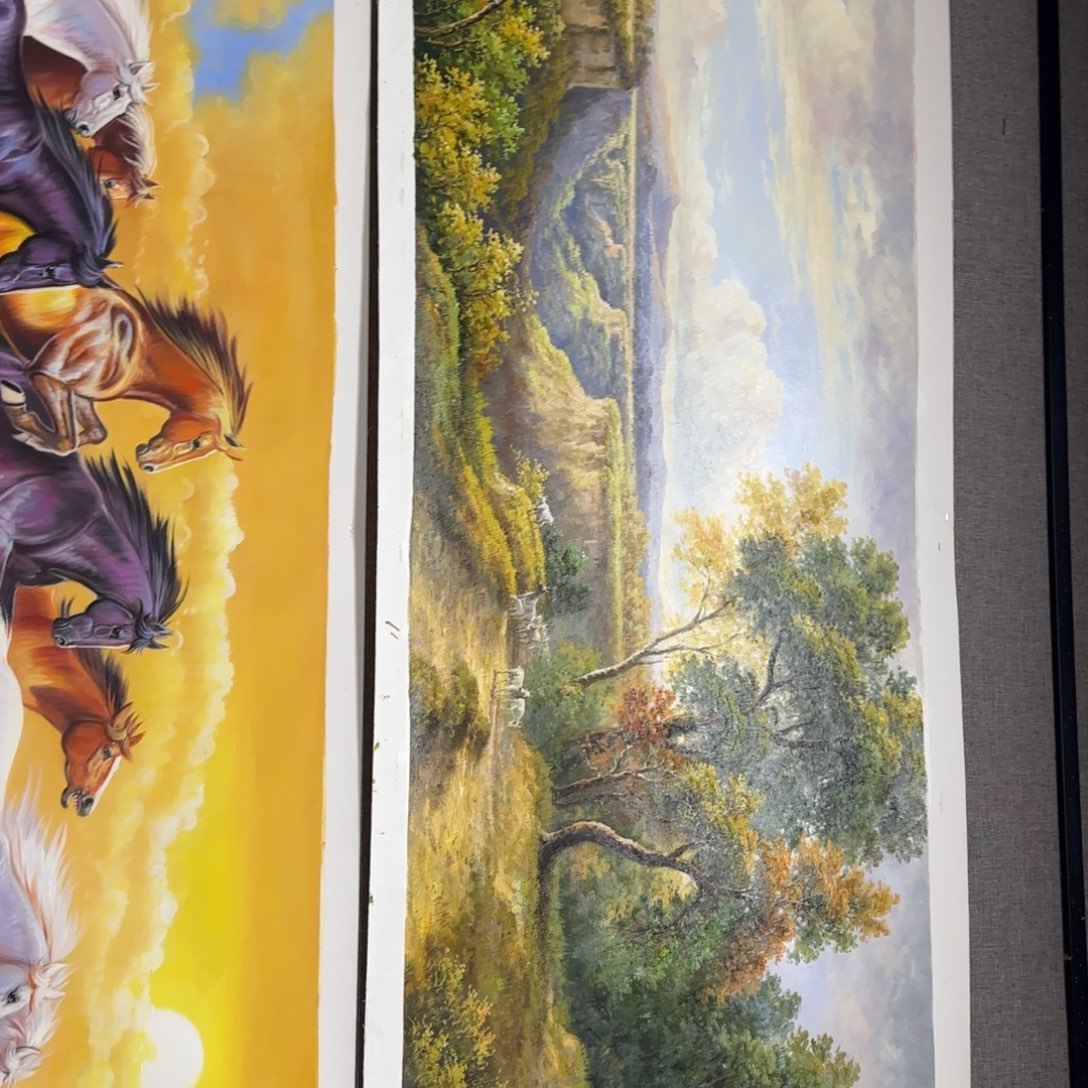 油画好的我真的好