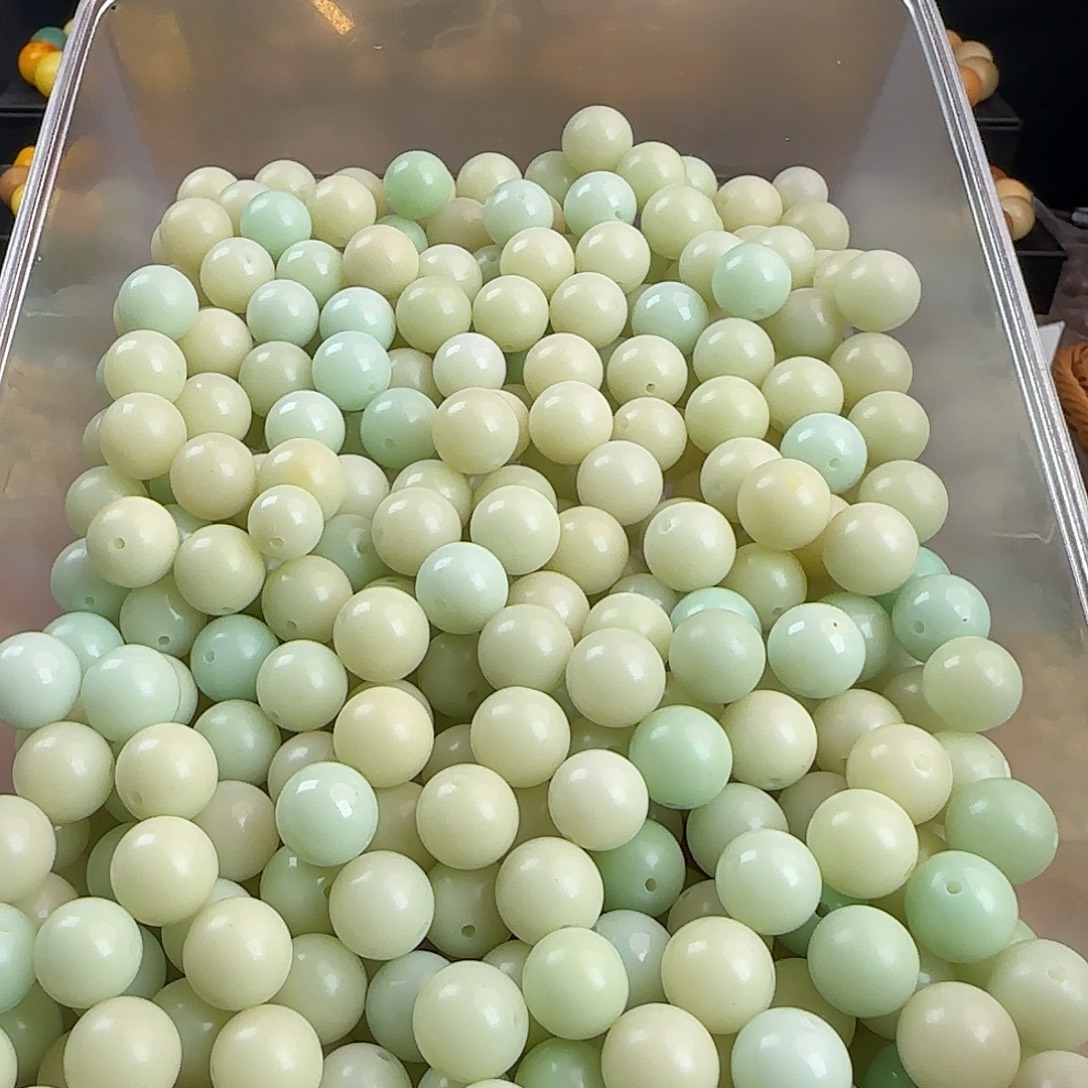 吊坠菩提根/象牙果卡13/14薄荷圆60颗