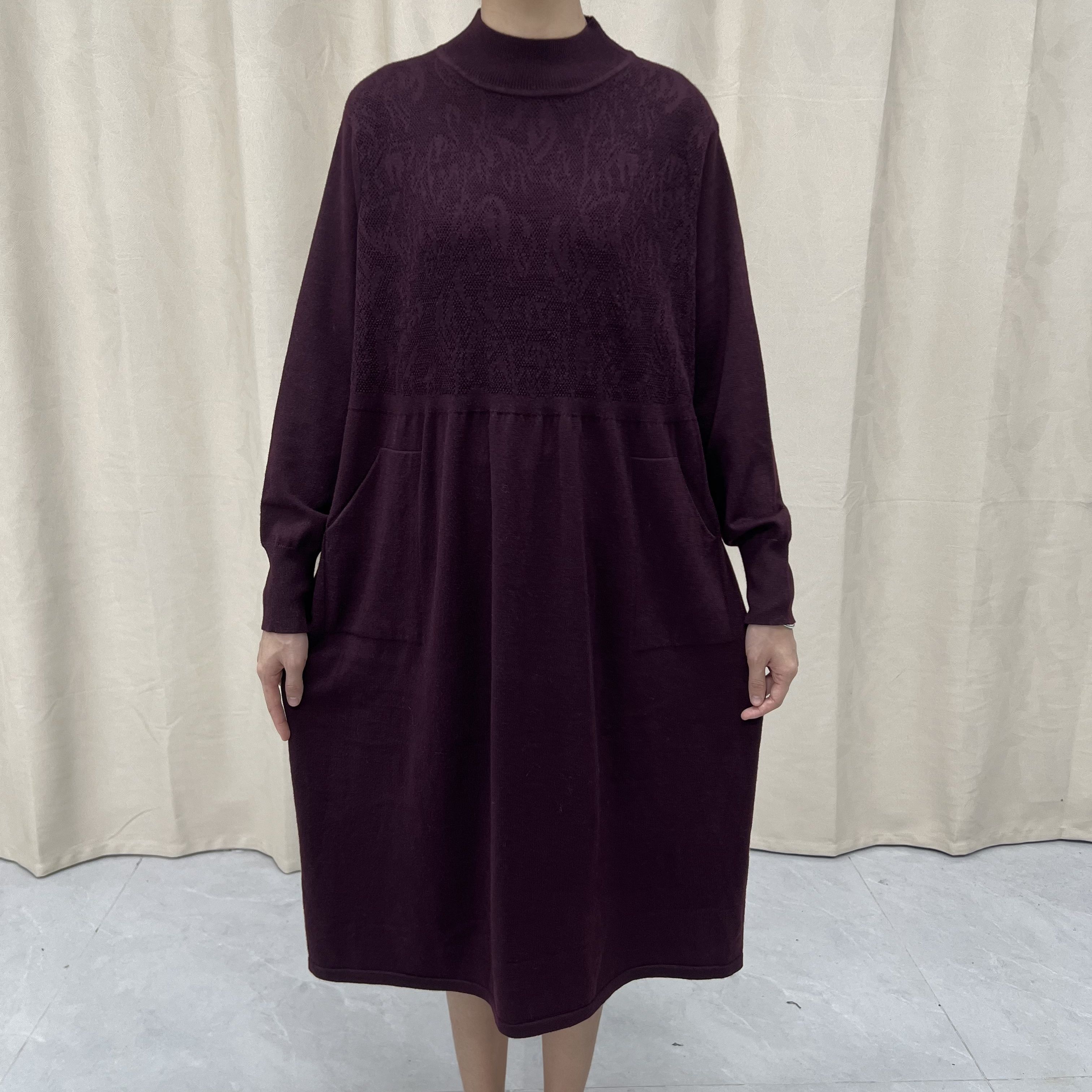 （907）湾湾奢品贵妇既视感显廋舒适时尚百搭连衣裙春夏款.