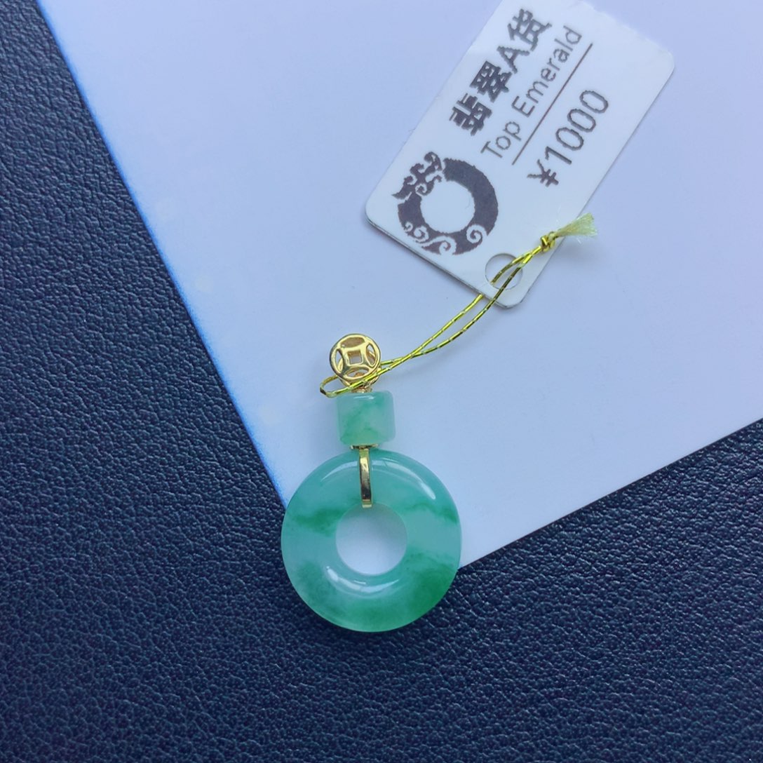 翡翠颈饰未镶嵌～*～甜甜圈