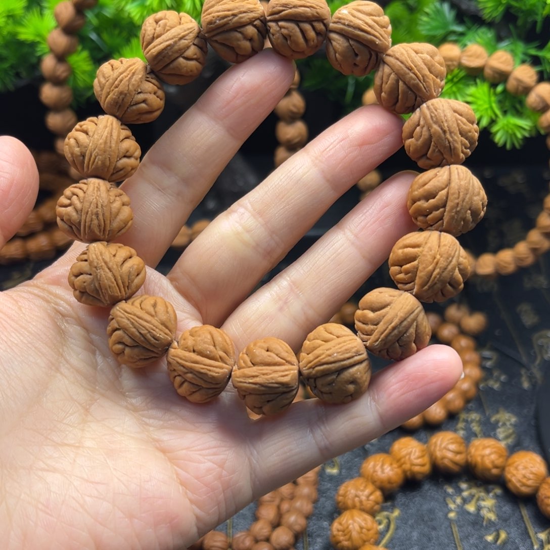 桃核手串豹子头手串卡17