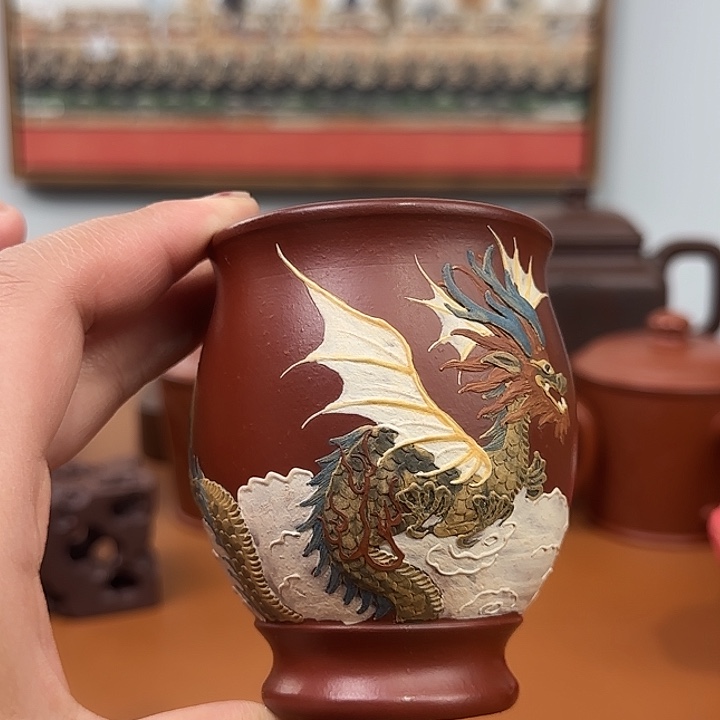 宜兴紫砂主人杯杯