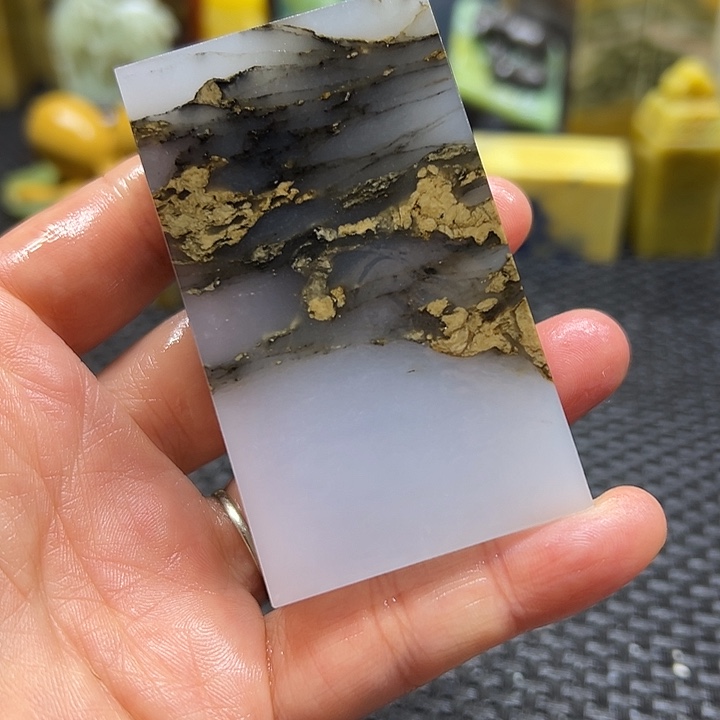 青***墨青田石印章石印章石