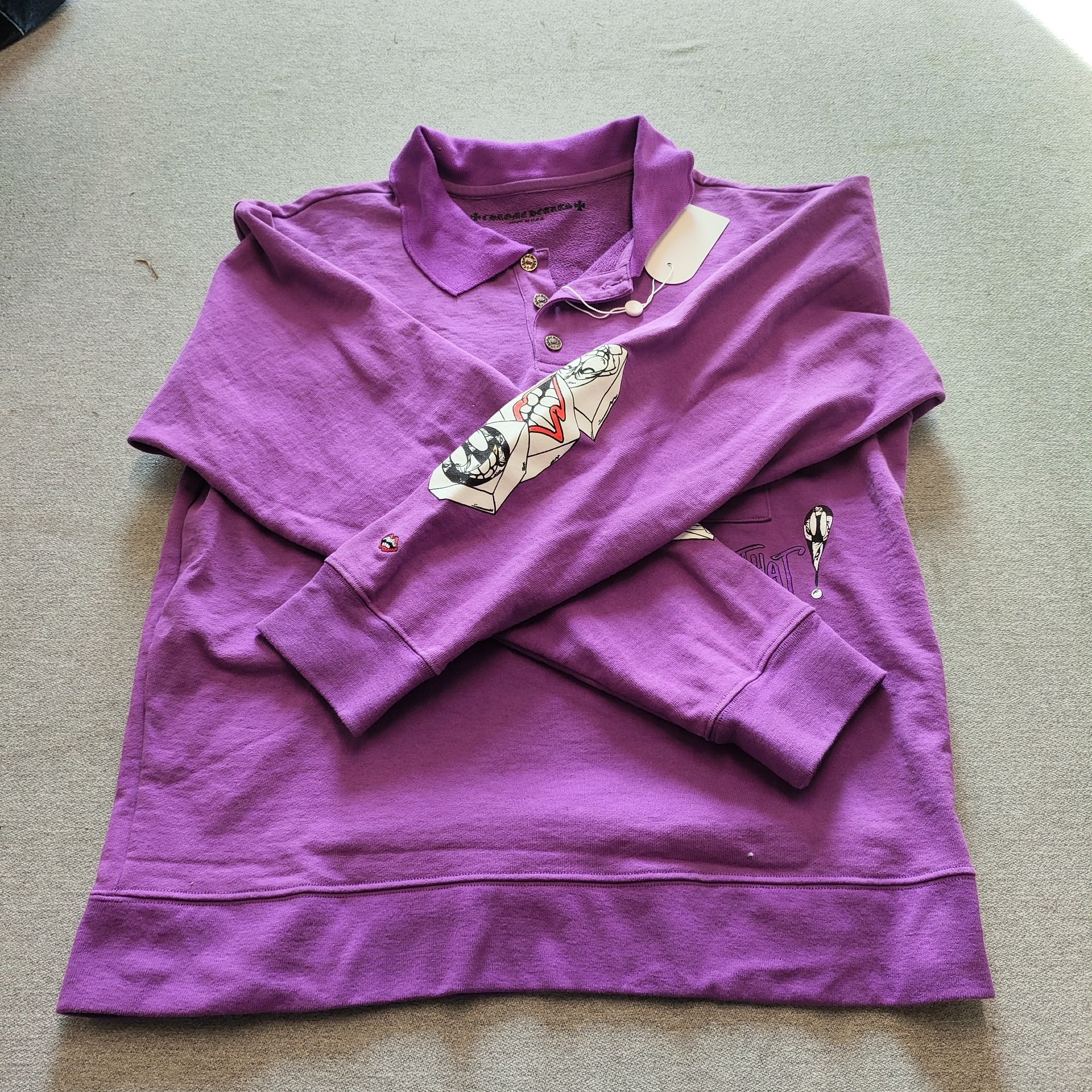 95新 Chrome Hearts/克罗心 麦殿/卫衣175/104B/250209ZYTYY33