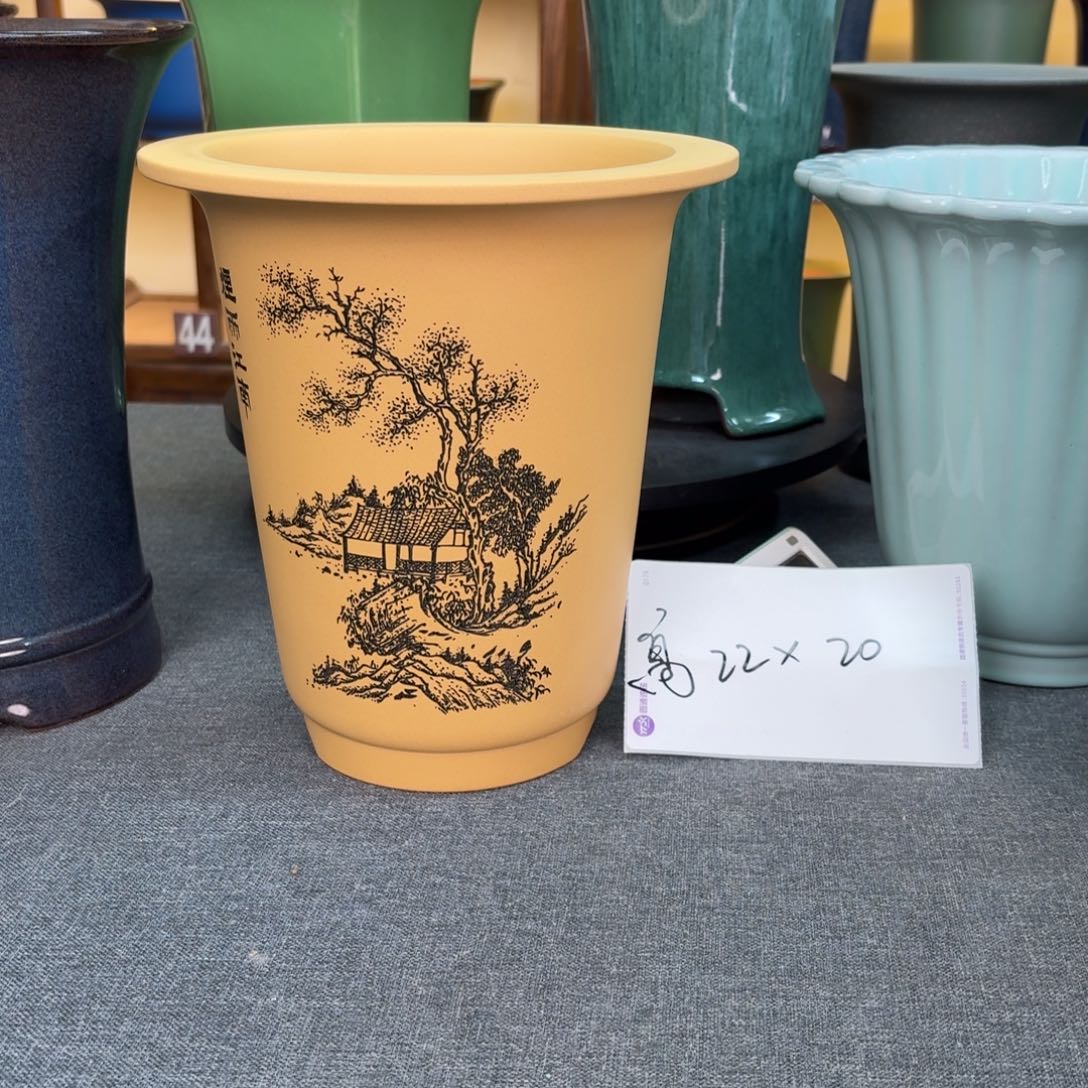紫砂花盆紫砂15856888688