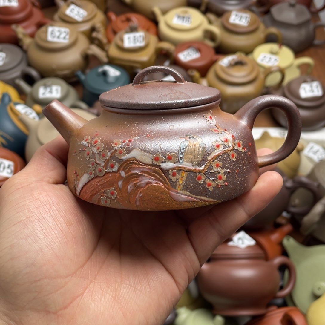 紫砂茶壶紫砂微瑕