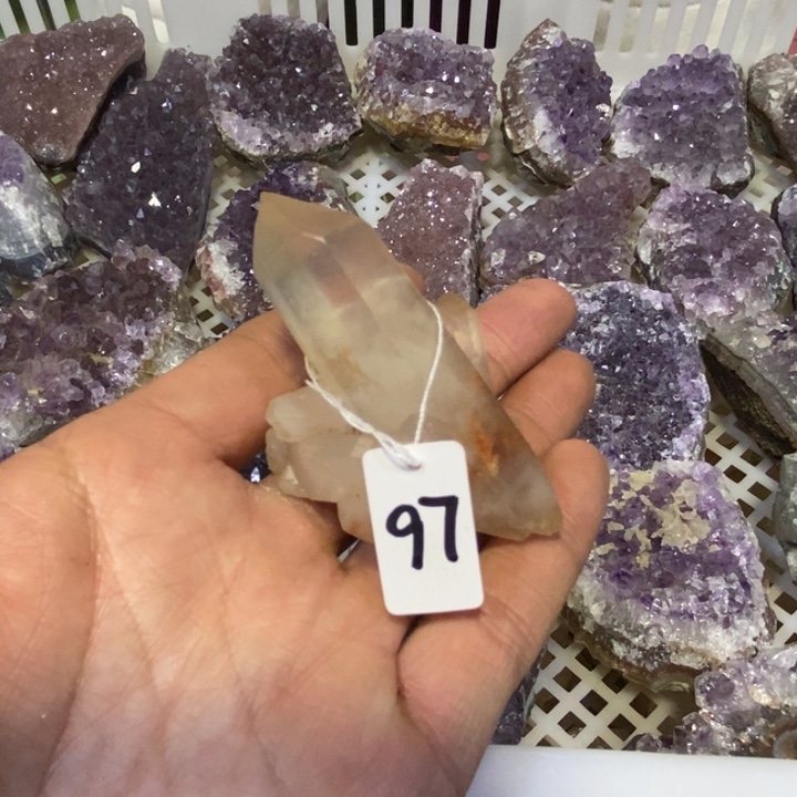 水晶水晶原石摆件未镶嵌