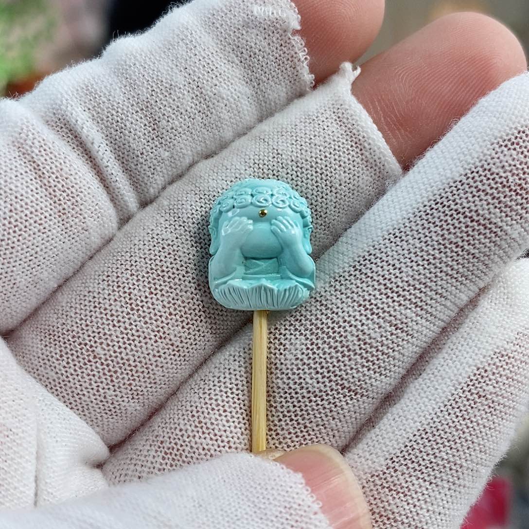 绿松石珠宝奇石未镶嵌