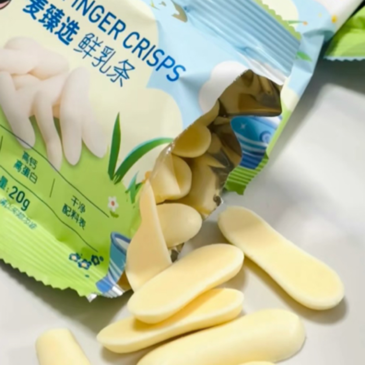麦dl 鲜乳条1小袋