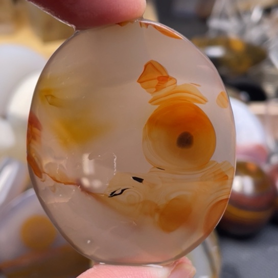 玛瑙/玉髓吊坠(不含链)未镶嵌