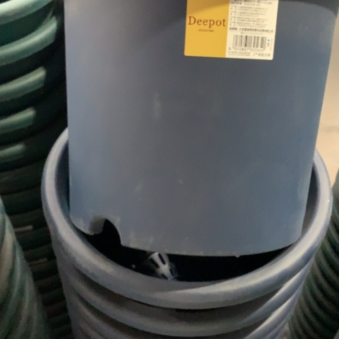 树脂26.6口蓝色无托微瑕3个爱丽思