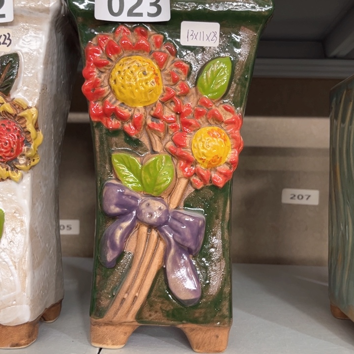 紫砂花盆粗陶材质多肉花盆