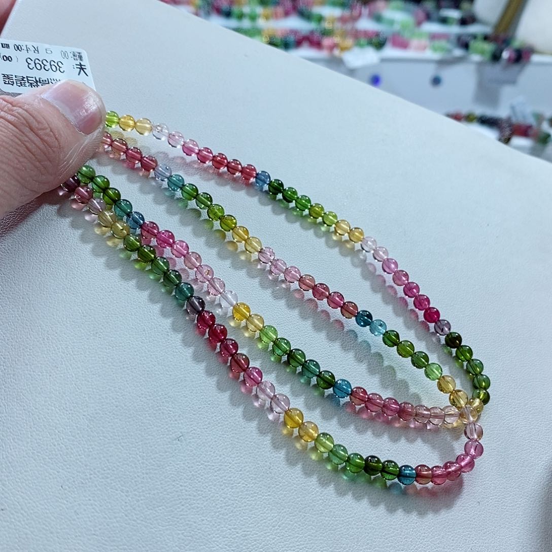 碧玺手链未镶嵌手链