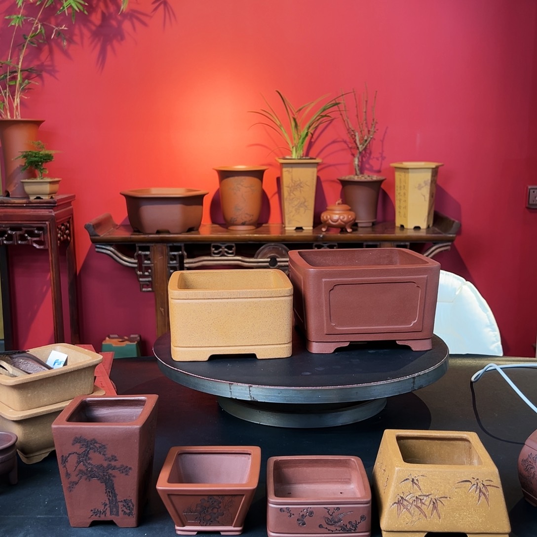 姓***吴花盆紫砂紫砂花盆