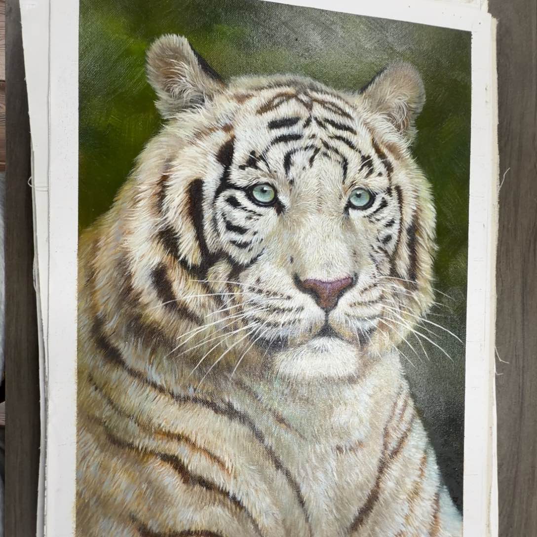 油画加油加油努力加油努力