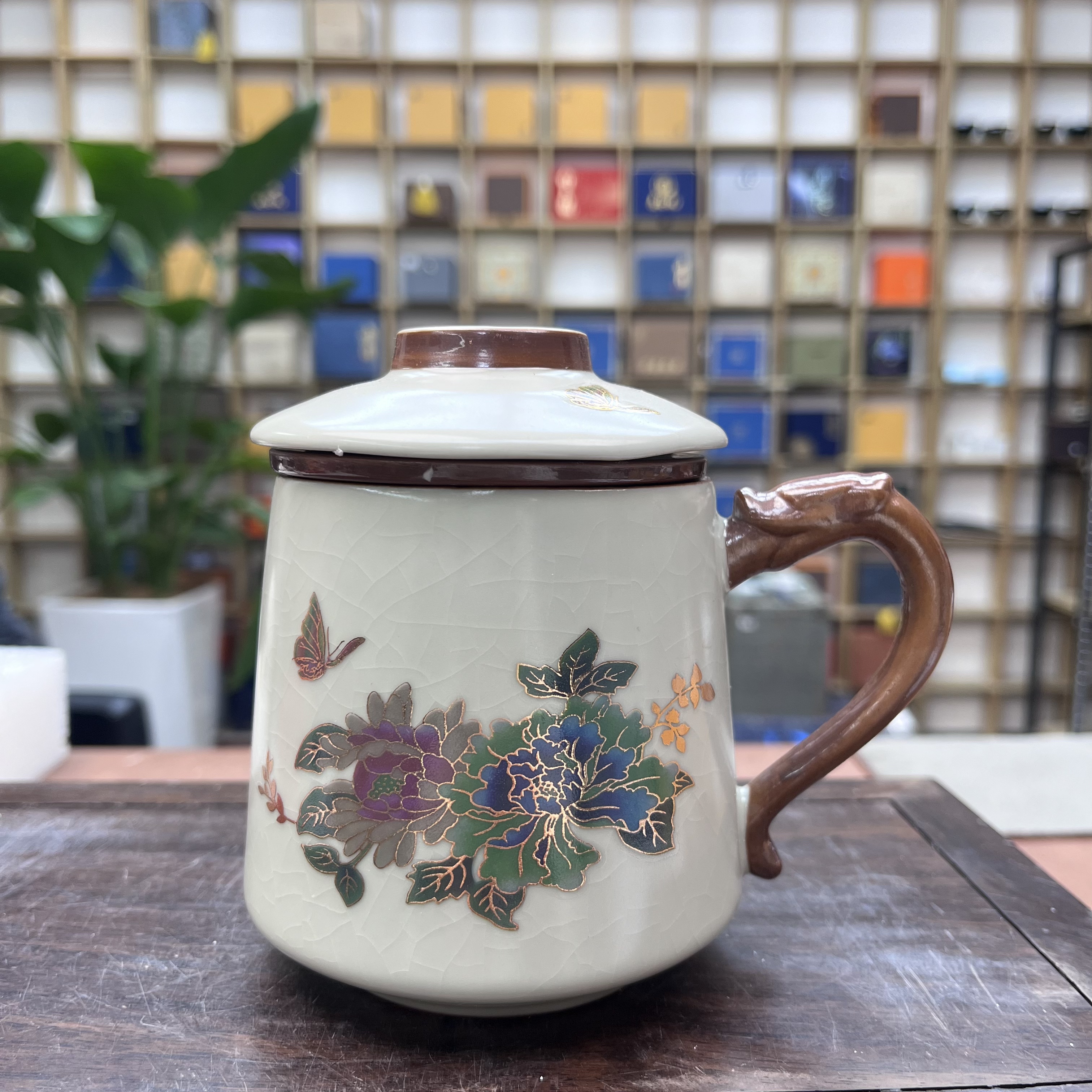 变色牡丹办公杯-D44（众）