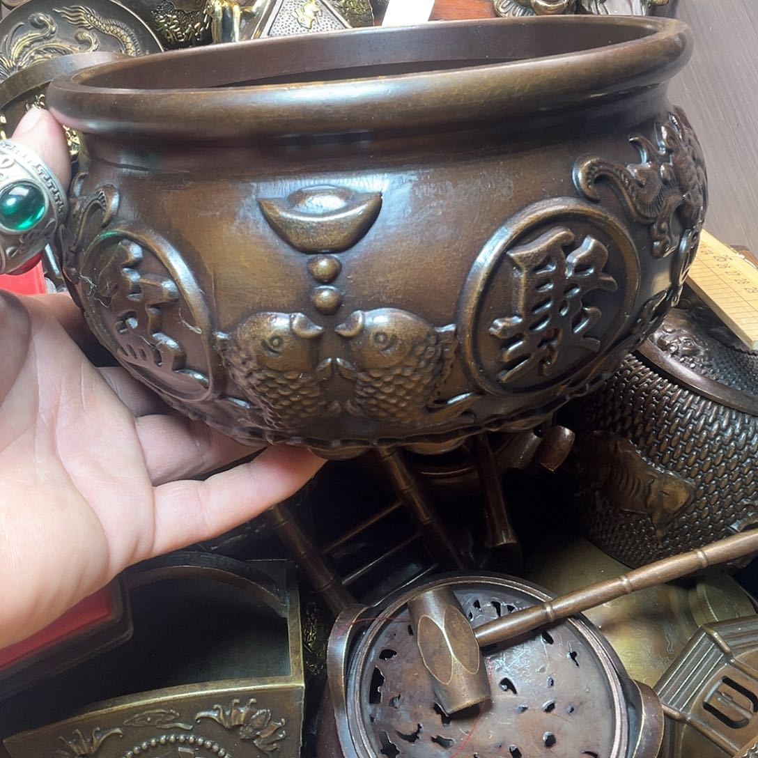 精美铜器收藏品等