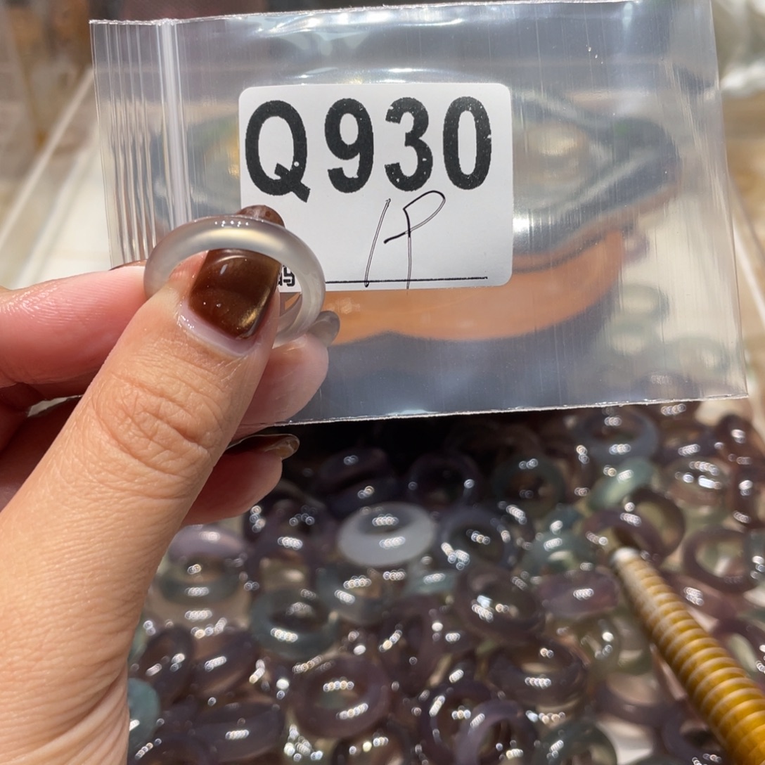 玛瑙/玉髓未镶嵌戒指930