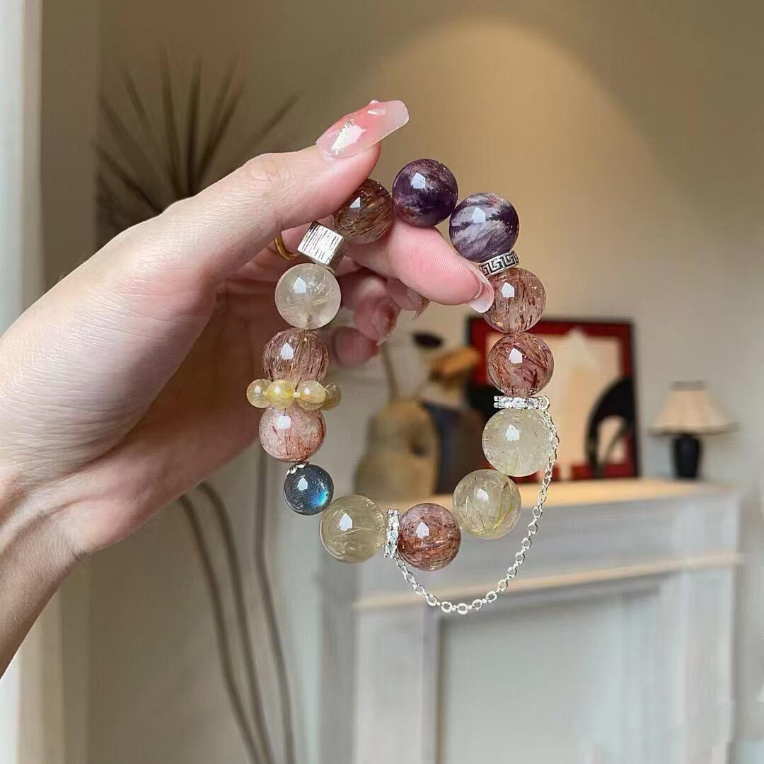 设计款水晶手串手链不可拍