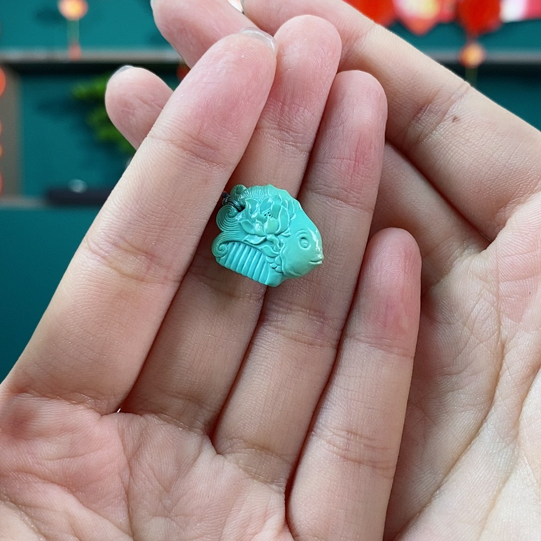 绿松石珠宝奇石未镶嵌