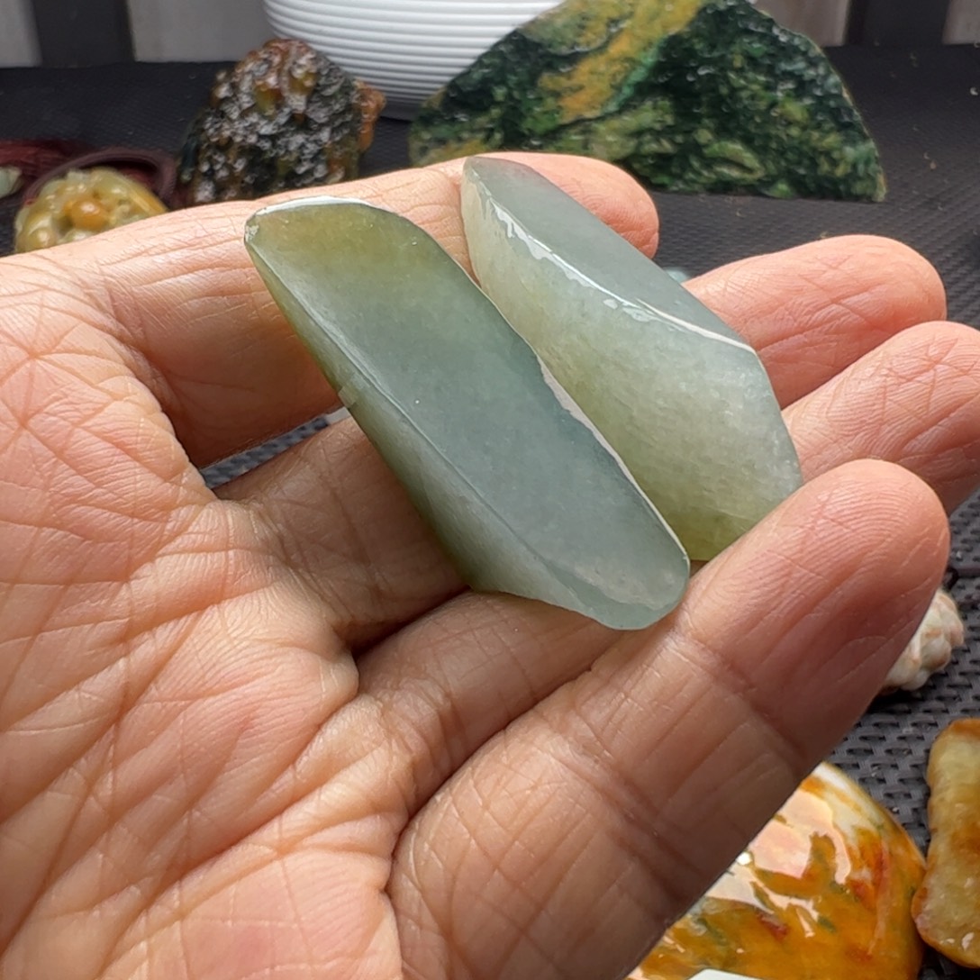 翡翠裸石缅甸翡翠