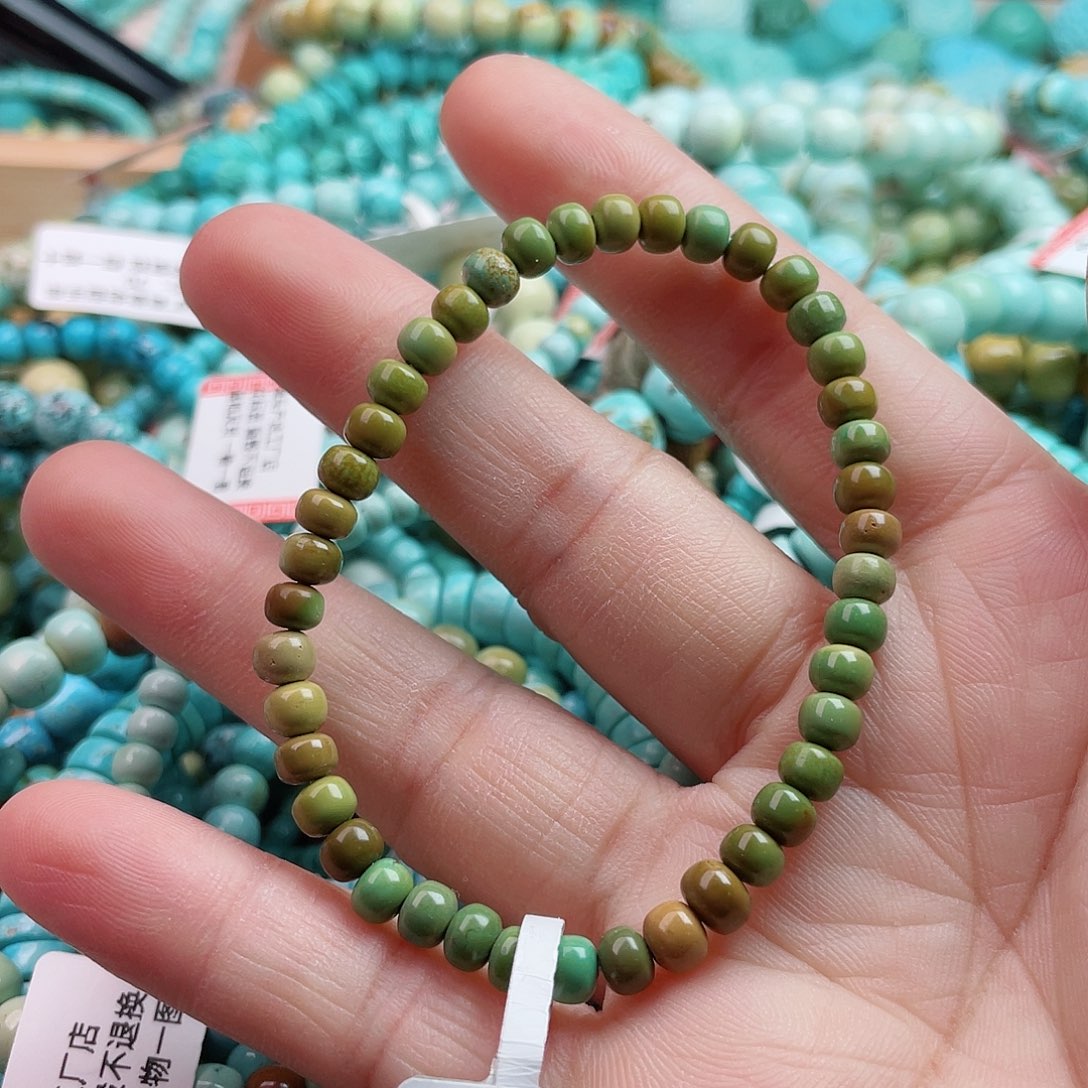 未镶嵌绿松石珠宝奇石