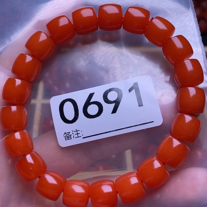 南红玛瑙手链未镶嵌宝*