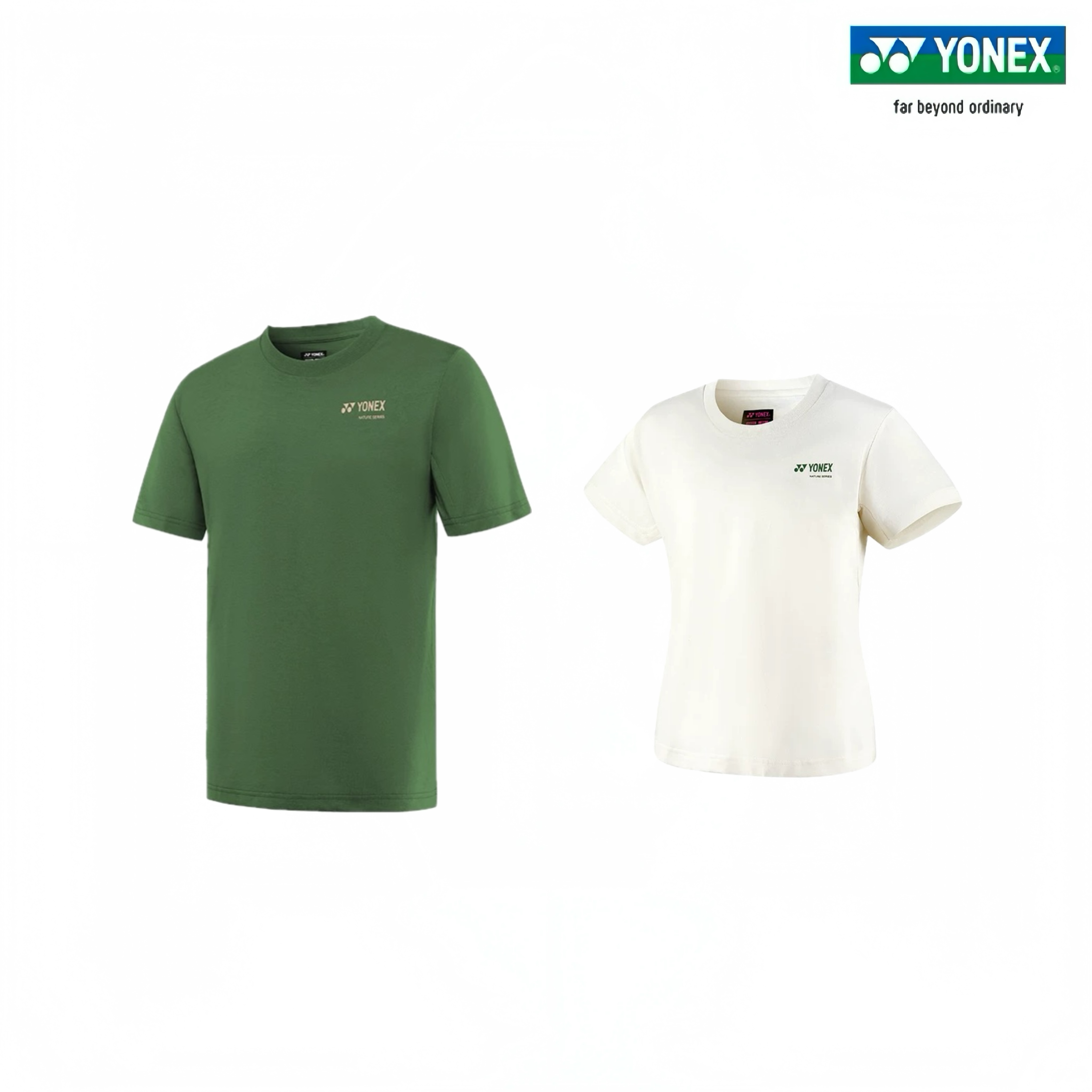 YONEX/尤尼克斯羽毛球服环保系列圆领速干T恤男女同款女款16833CR