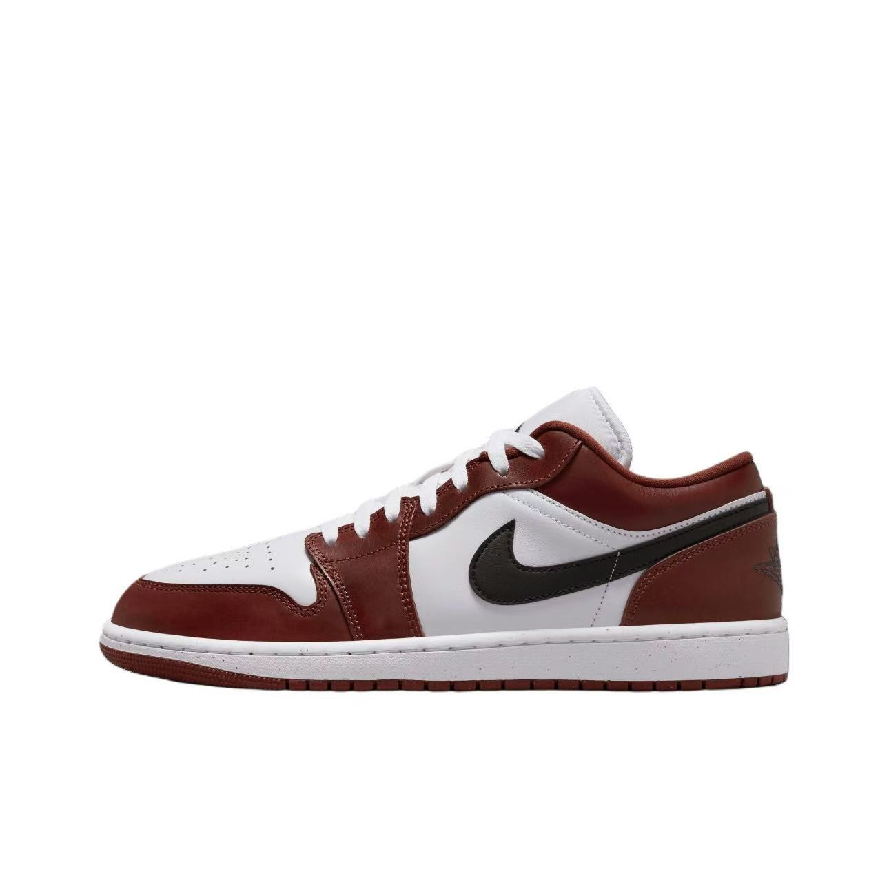 【NIKE】Jordan1男款低帮板鞋百搭防滑耐磨复古白红黑HF3148102