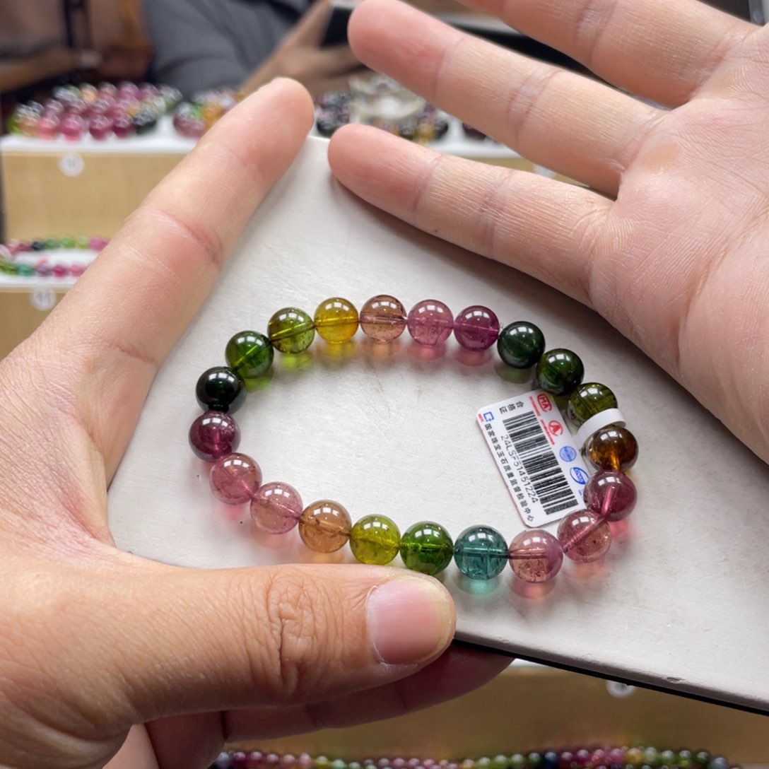 碧玺手串未镶嵌9mm.mmmmmmmmm