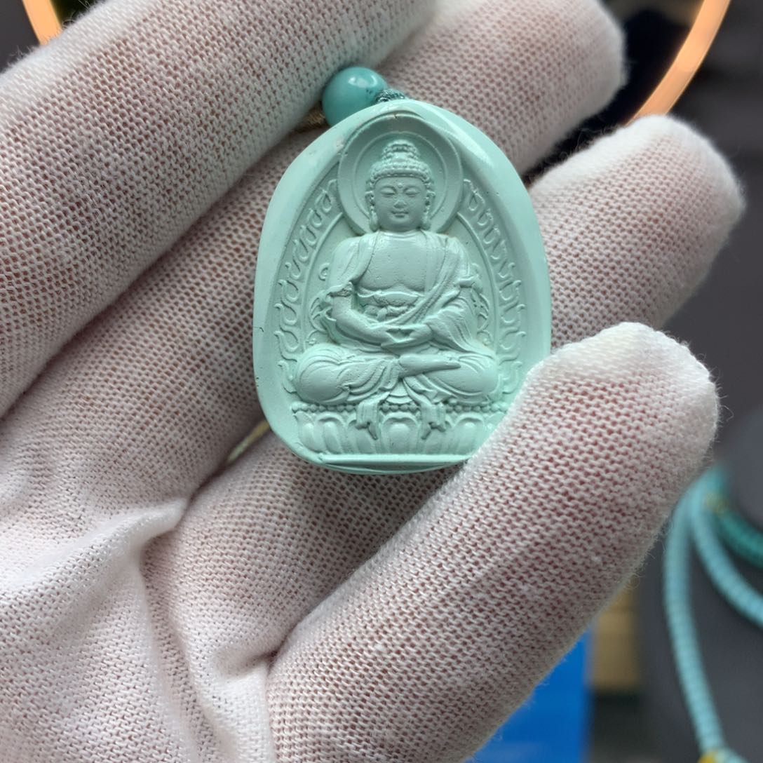 绿松石挂件未镶嵌