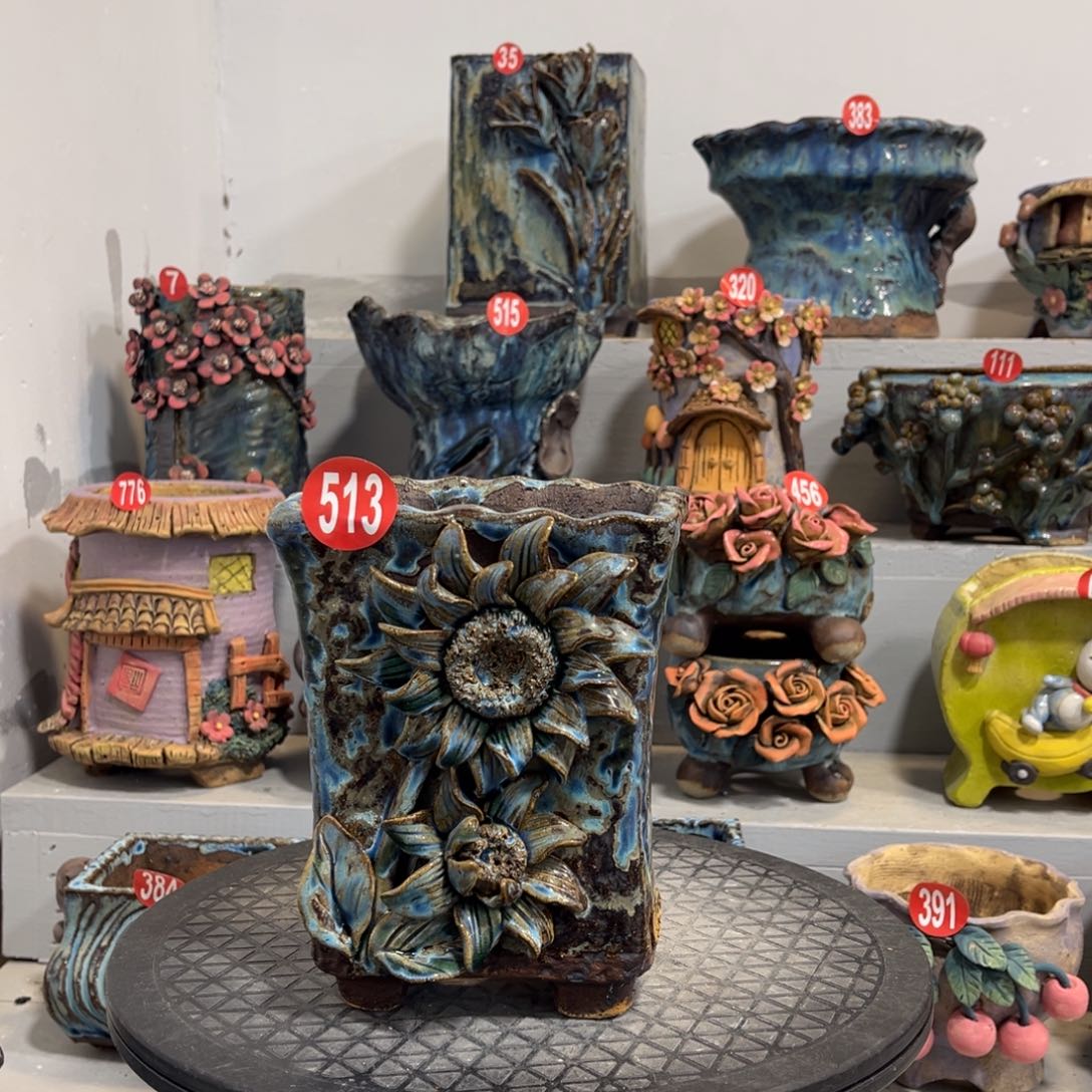 微瑕513 号陶然花盆厂家直销