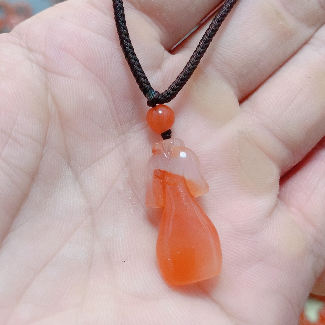 未镶嵌南红玛瑙戒指
