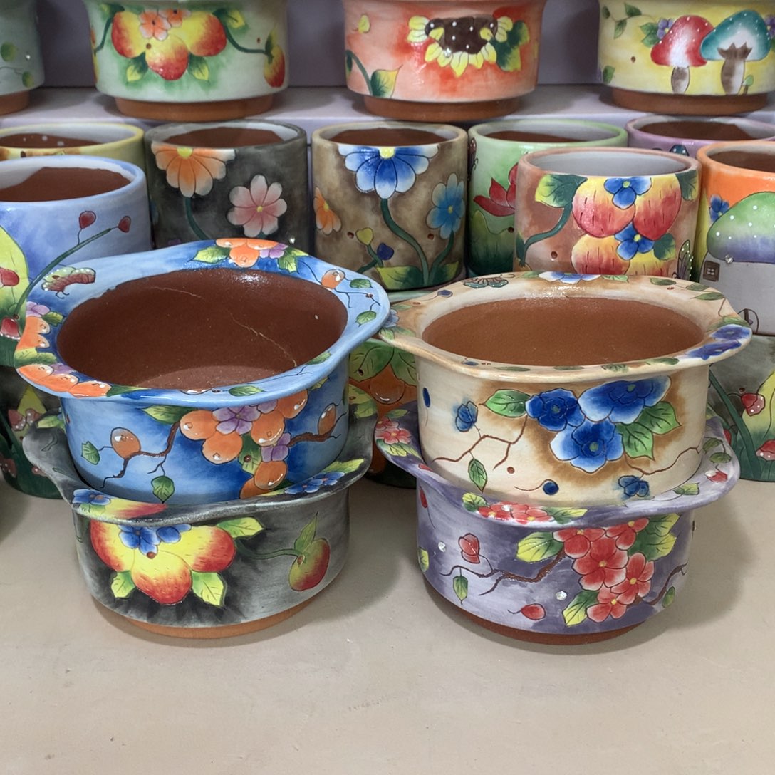 福利正品红陶花盆