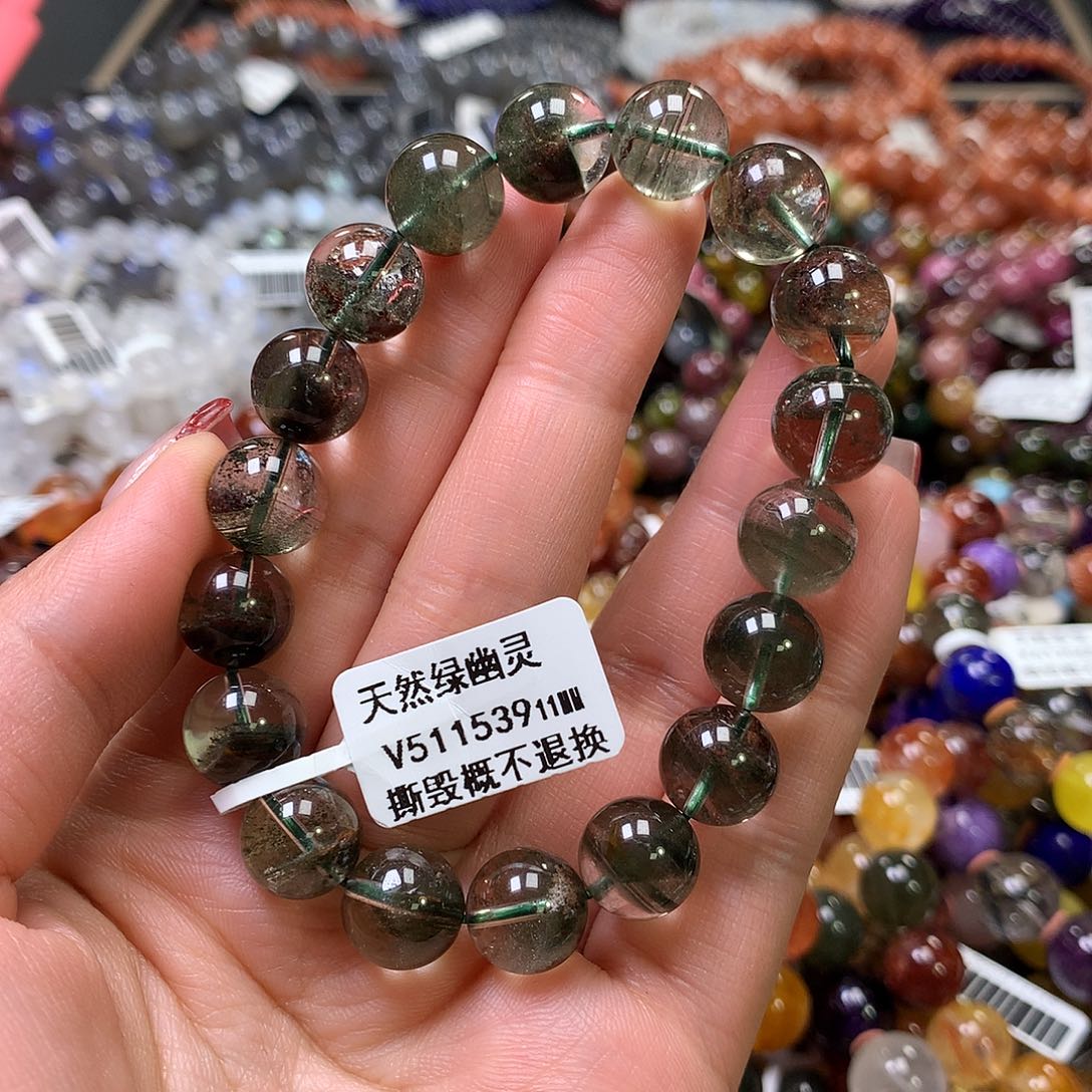 水晶手链未镶嵌，