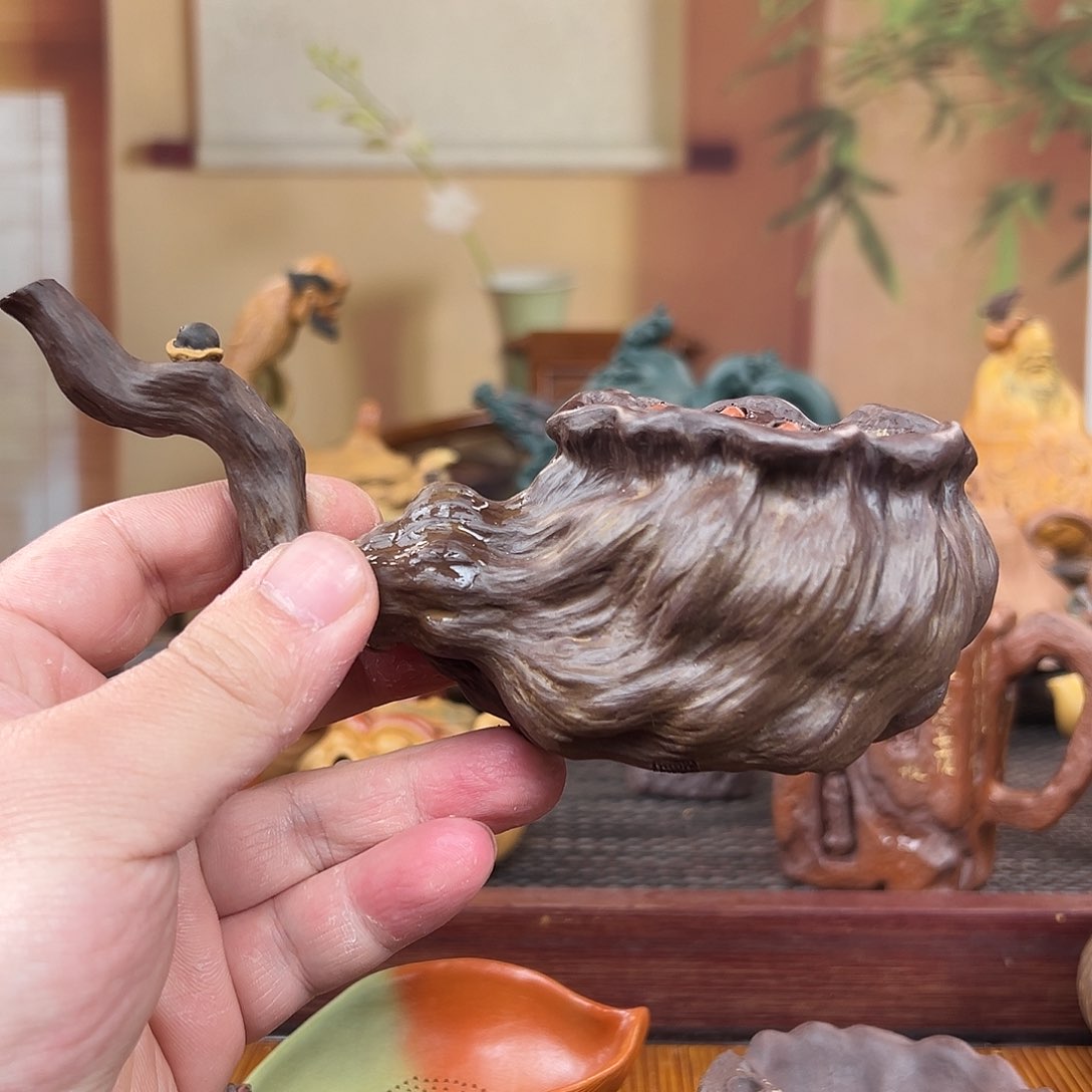 紫砂茶壶怼*@莲蓬爸爸那你快快乐乐