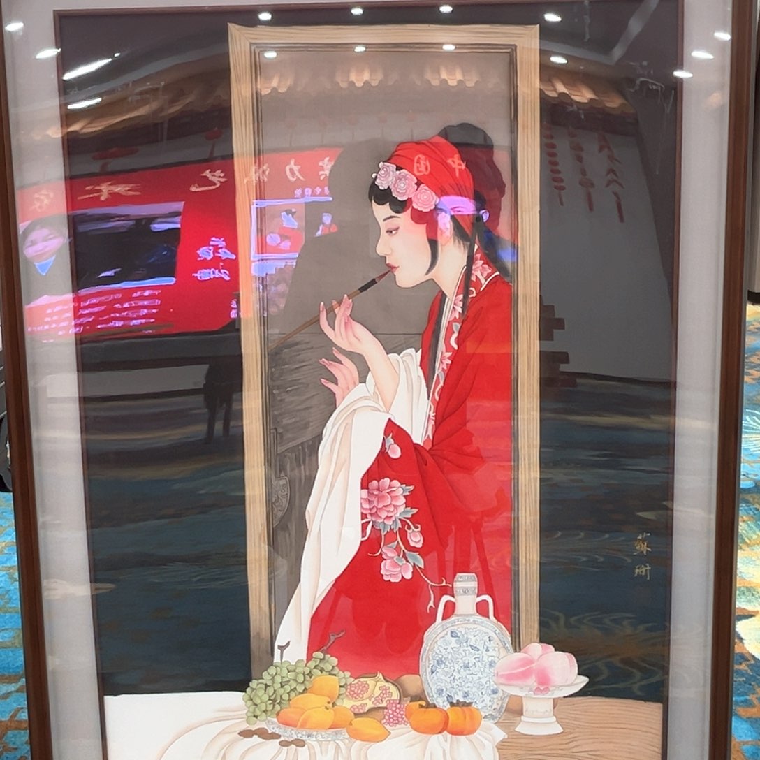 国画画家苏珊作品原作