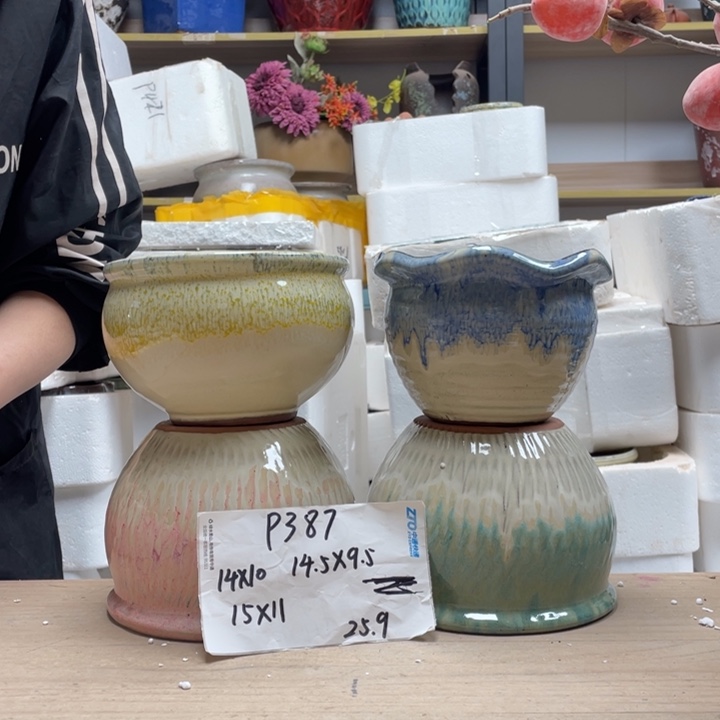 粗陶多肉花盆微瑕387