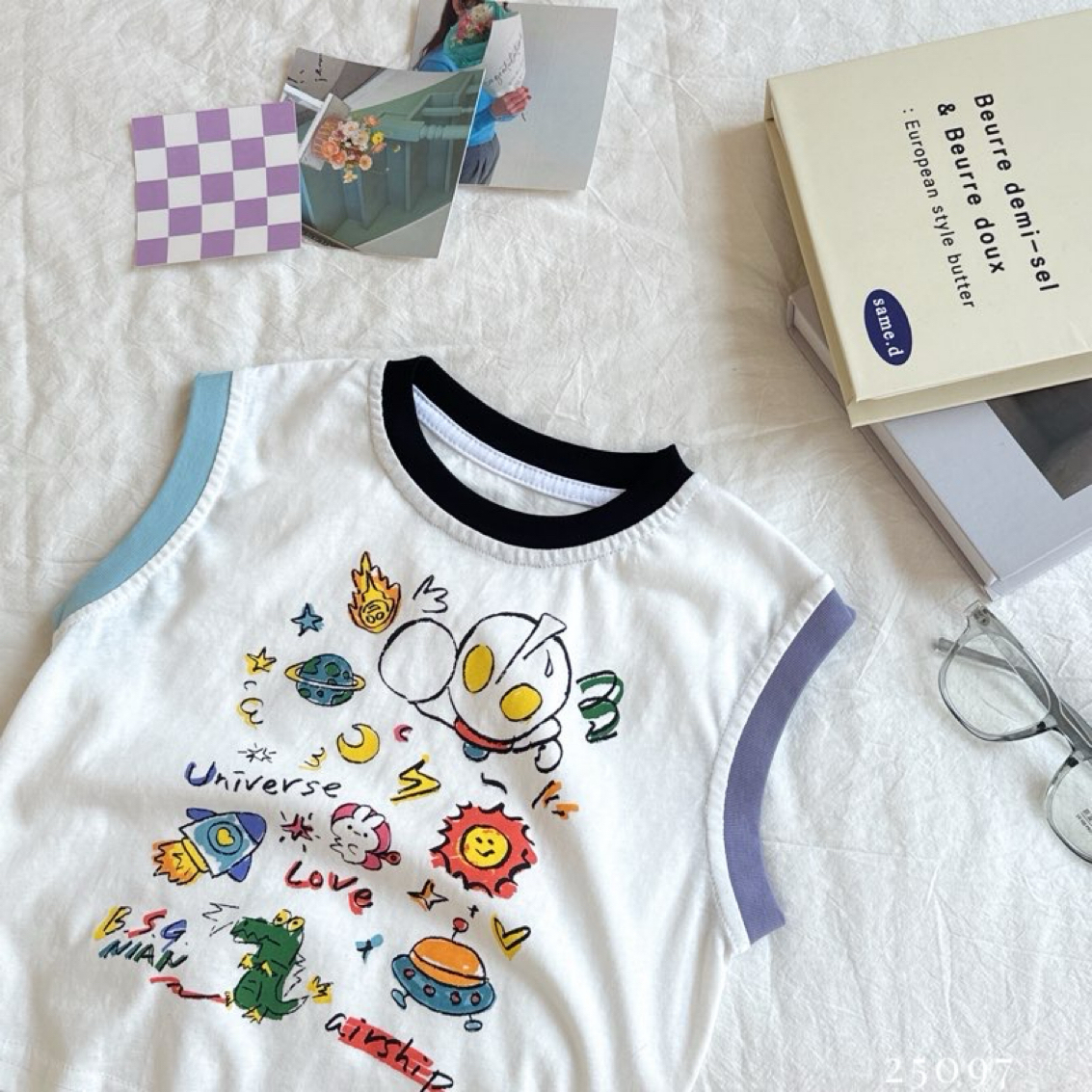 BSGN25097无袖奥特曼卡通背心