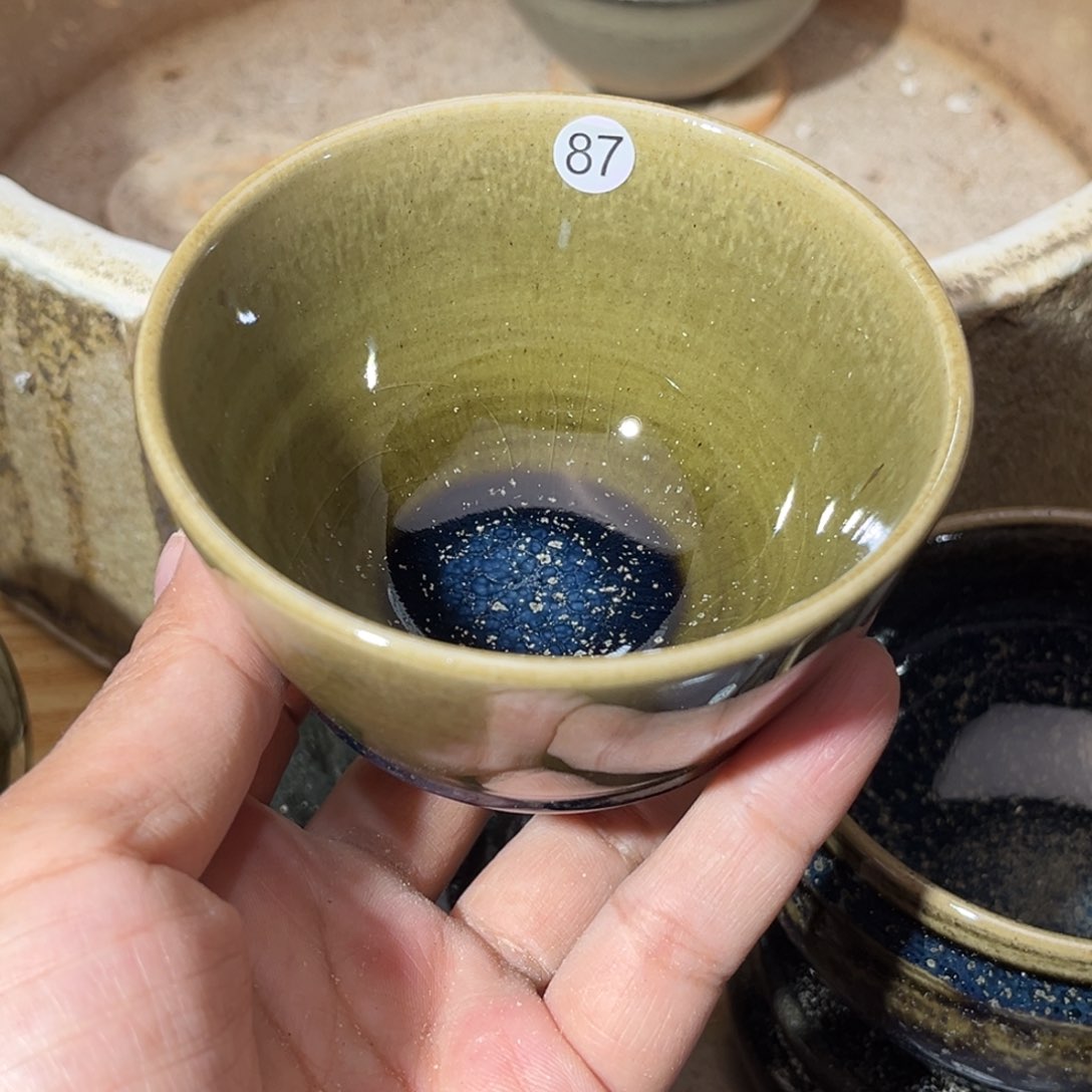 茶盏义兴龙窑坚持真柴烧