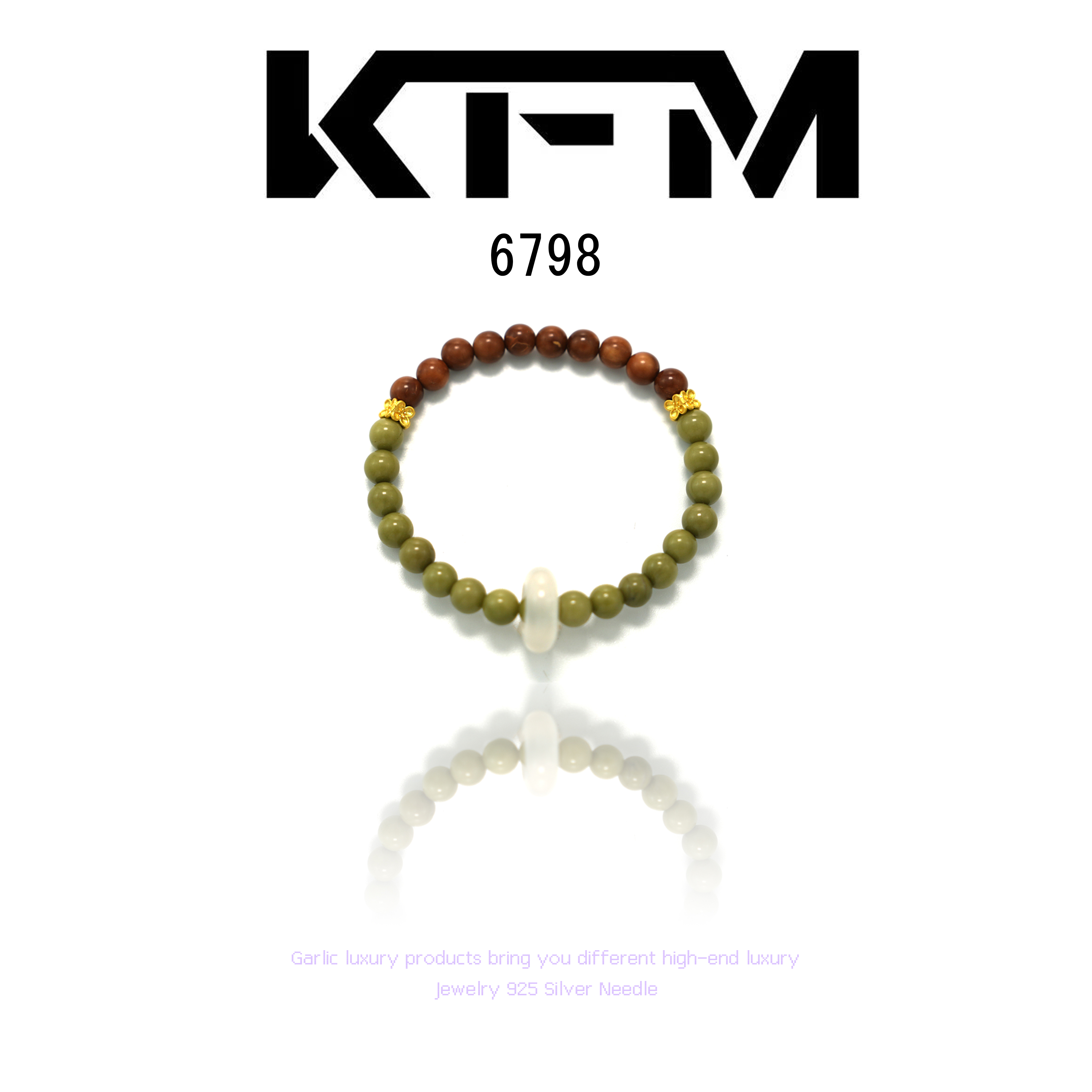 铜合金手链 KFM手链~6798